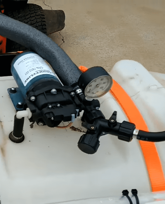 Install the pressure relief valve