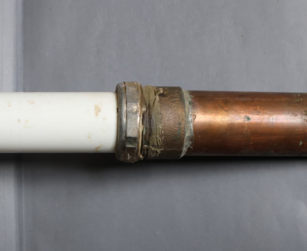 How To Connect Metal Pipe To PVC 